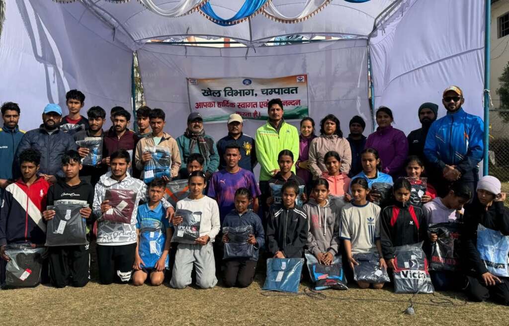 टनकपुर के स्पोर्ट्स स्टेडियम में गणतंत्र दिवस के उपलक्ष्य में क्रॉस कंट्री प्रतियोगिता का किया गया आयोजन