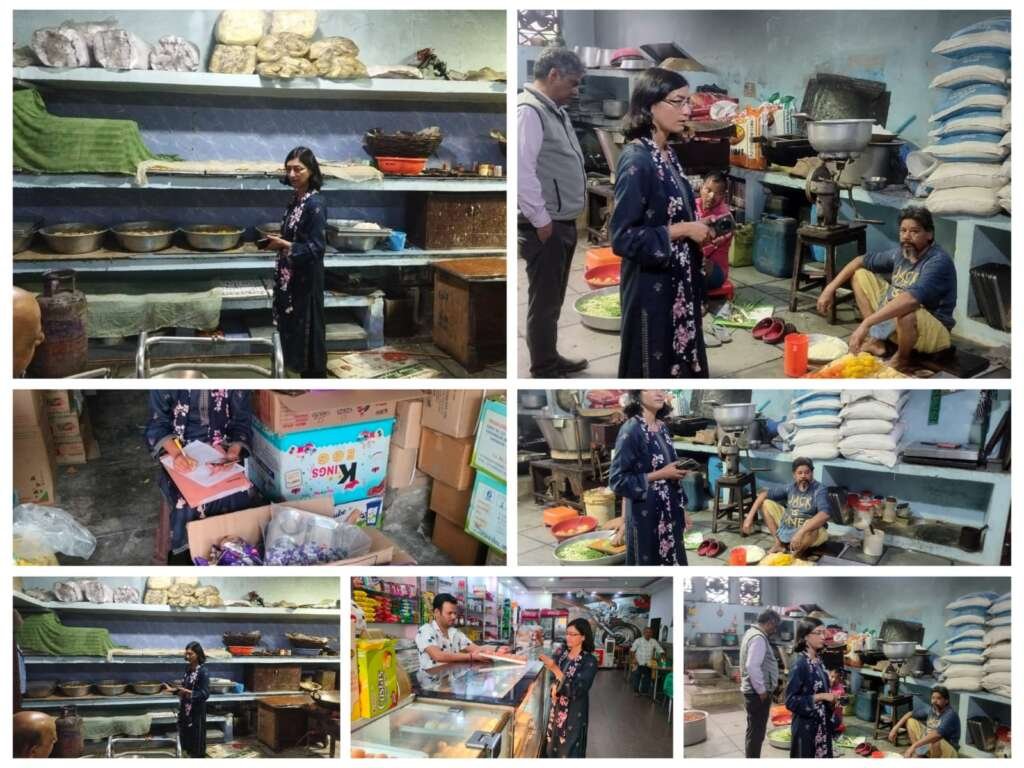 होली के दृष्टिगत खाद्य सुरक्षा विभाग द्वारा टनकपुर बाजार में मिठाइयों और किराना दुकानों का सघन निरीक्षण