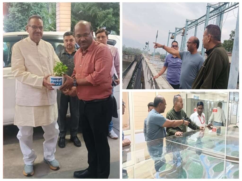 कैबिनेट मंत्री गणेश जोशी का टनकपुर पावर स्टेशन बनबसा पहुंचने पर हुआ जोरदार स्वागत। विभिन्न जानकारियों से हुए रूबरू