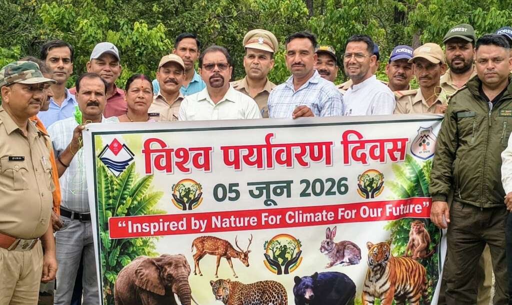 माँ पूर्णागिरि पर्यावरण संरक्षण समिति ने विश्व पर्यावरण दिवस पर किया पौधरोपण, पर्यावरण संरक्षण का लिया संकल्प