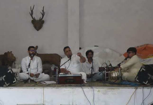 सावन के पहले सोमवार से श्री राधा शरणम् सेवा समिति द्वारा माँ शारदा आरती की बनबसा मे होंगी फिर शुरुआत