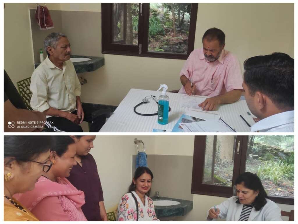 अल्मोड़ा में निःशुल्क स्वास्थ्य, योग एवं ध्यान शिविर का हुआ आयोजन, ज्योति जन स्वास्थ्य सेवा समिति द्वारा उत्तरायण फाउंडेशन के सहयोग से किया गया कार्यक्रम