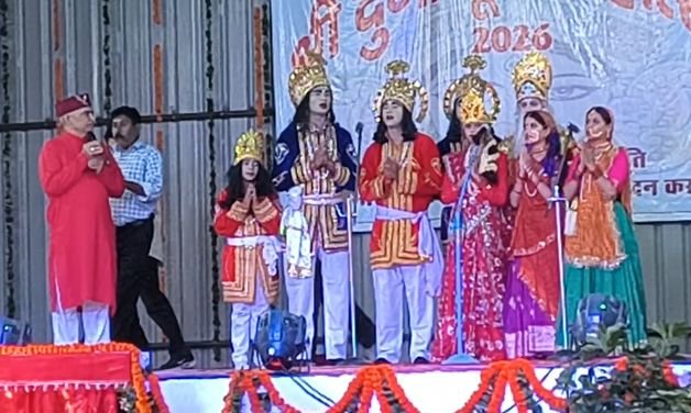 एनएचपीसी के खेल मैदान में में धूमधाम से मनाया गया दुर्गा पूजा महोत्सव, रावण-मेघनाथ-कुंभकर्ण के पुतलों का हुआ दहन, जमकर हुई आतिशबाजी